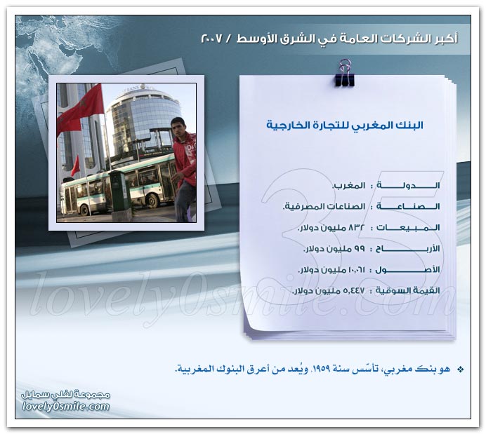 أكبر الشركات العامة في الشرق الأوسط 2007 ج2
