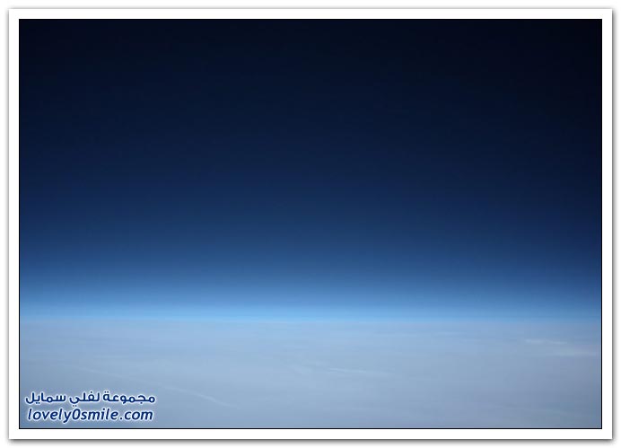 صور من ارتفاع 30,000 متر