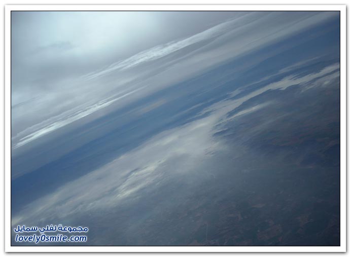 صور من ارتفاع 30,000 متر