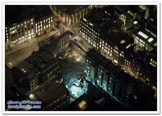 صور مدينة الضباب لندن ليلاً