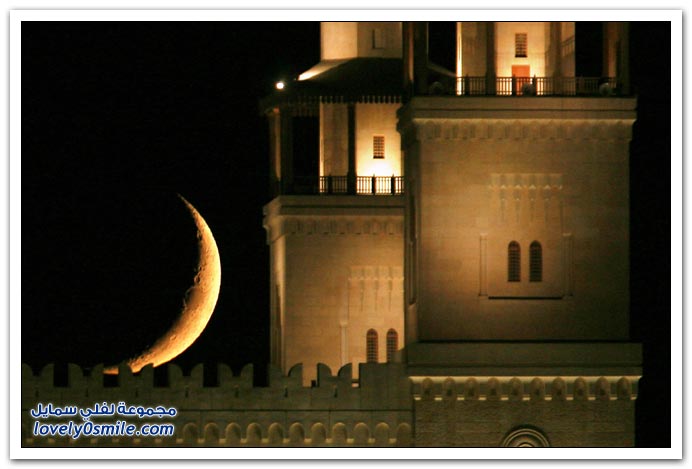 صور من أنحاء العالم لأول أسبوع من رمضان 2009