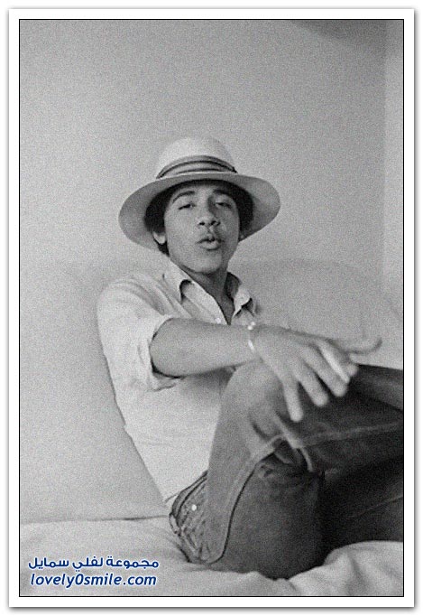 صور باراك أوباما أيام المراهقة