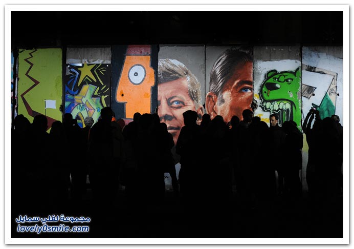 صور الاحتفال بمرور 20 عاما على إزالة جدار برلين