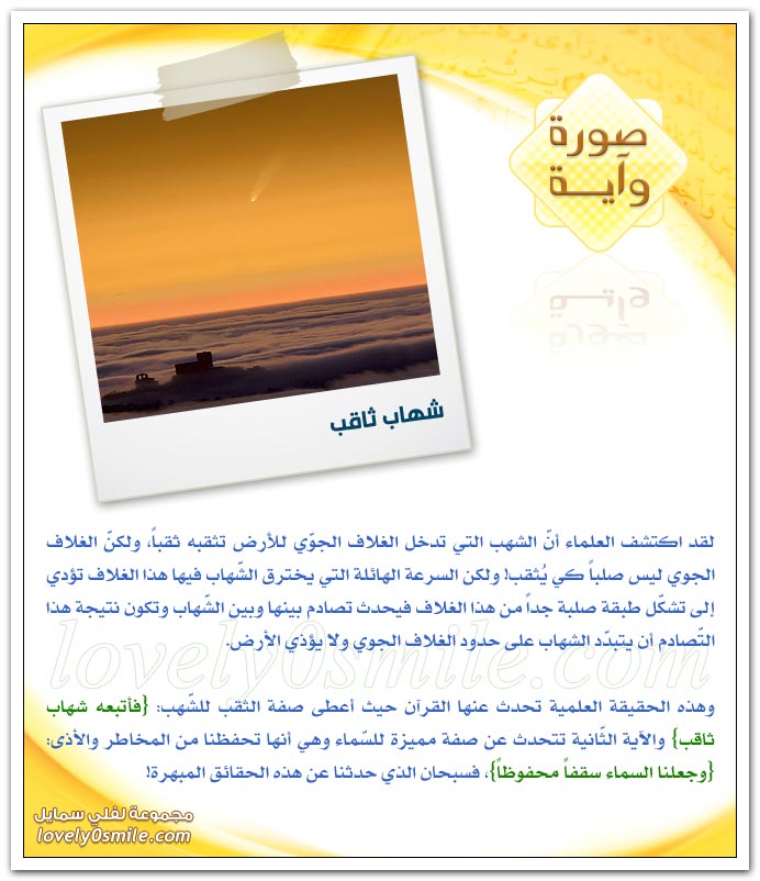 الناصية والكذب + شهاب ثاقب