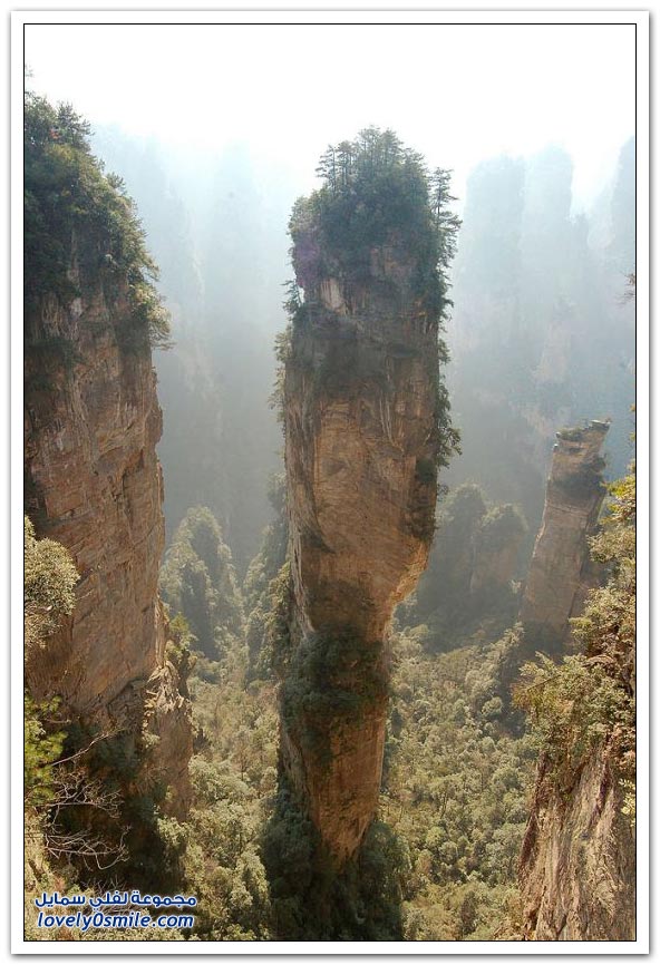 صور عجيبة لجبال من الجرانيت