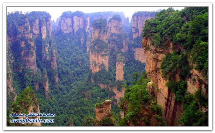 صور عجيبة لجبال من الجرانيت
