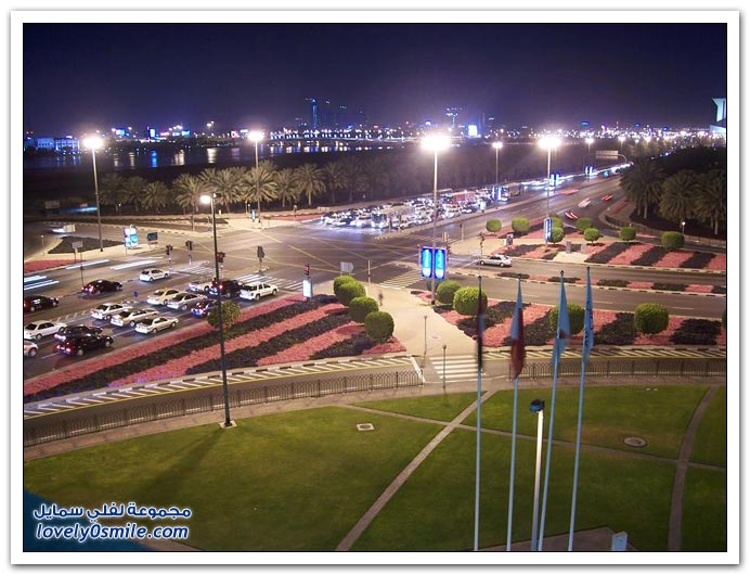 صور من مدينة دبي ليلا