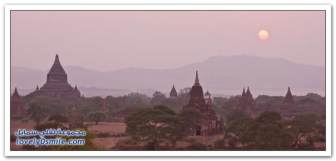 صور لدولة بورما (ميانمار) من المنطاد