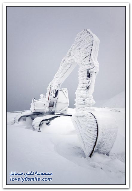 صور من الشتاء في جمهورية التشيك