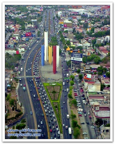 صور جوية مذهلة من مكسيكو سيتي