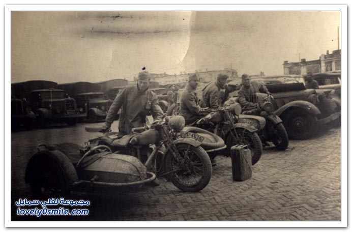 صور دراجات نارية من الحرب العالمية الثانية