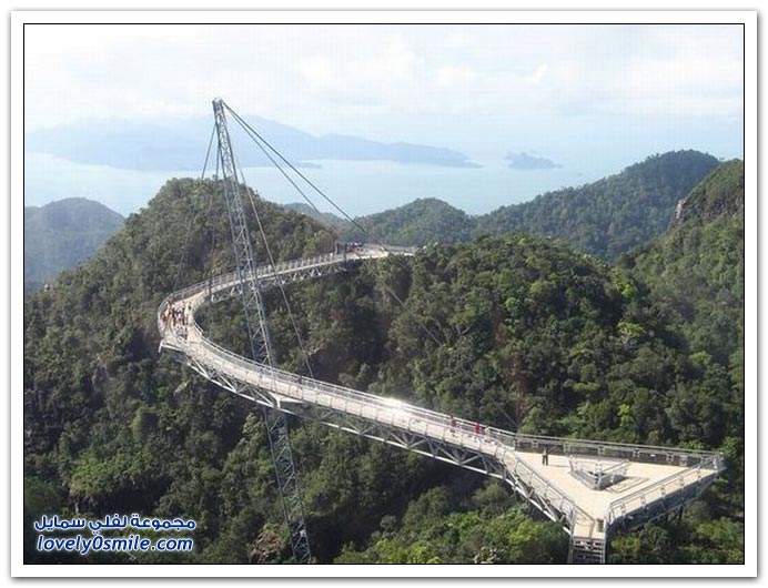 صور: من أشهر الجسور السياحية في ماليزيا