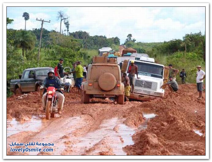صور أسوء الطرق في البرازيل