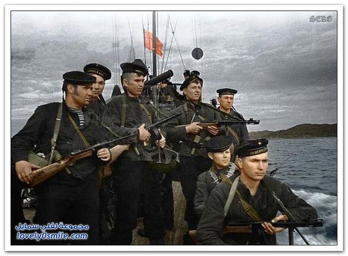 بالألوان صور من الحرب العالمية الثاني ج1