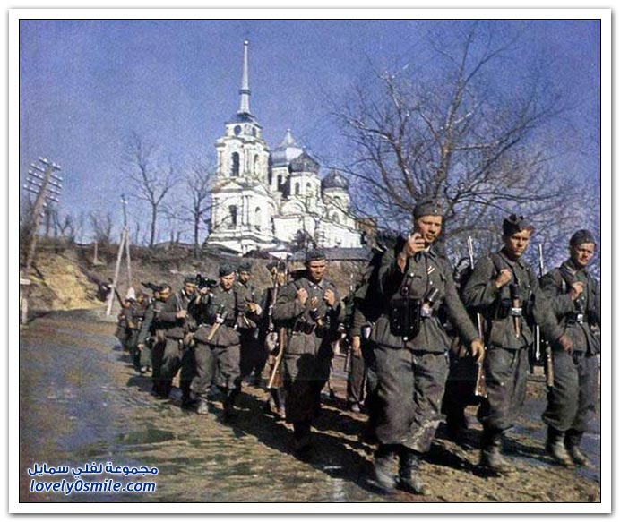 بالألوان صور من الحرب العالمية الثاني ج2