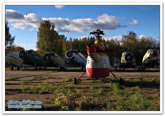 مقبرة طائرات الهيلوكبتر في روسيا