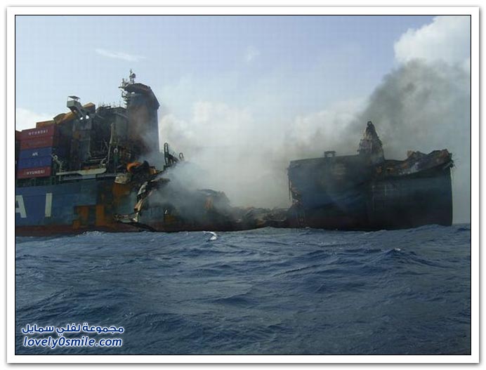 صور حوادث سفن وشاحنات النقل البحري ج2