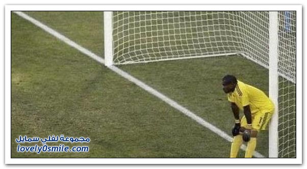 صور الحارس الأكثر هدوء في كأس العالم 2010