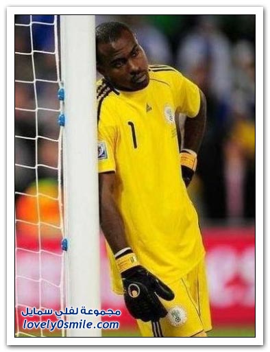 صور الحارس الأكثر هدوء في كأس العالم 2010