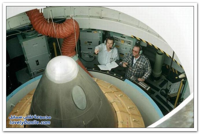 صور من داخل محطات اطلاق صواريخ نووية