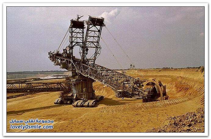 صور أكبر آلة حفر في العالم