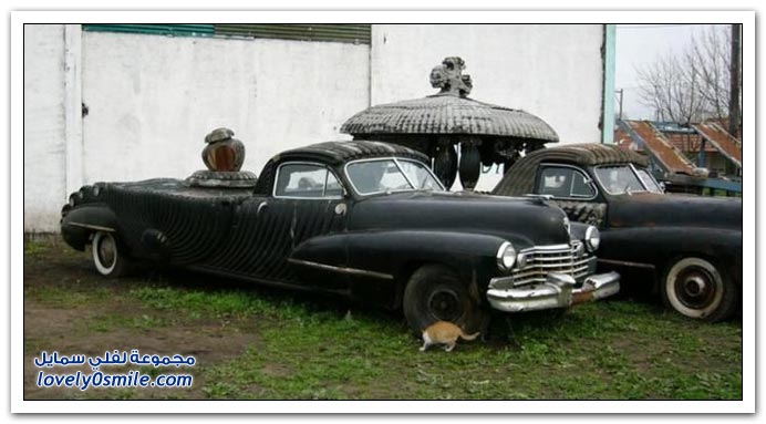 سيارات قديمة وغريبة الشكل في الأرجنتين