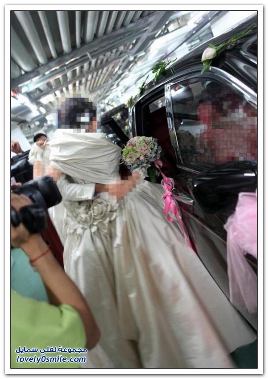 صور حفل زفاف لعائلة غنية في الصين