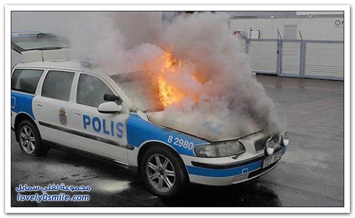 حوادث سيارات الشرطة