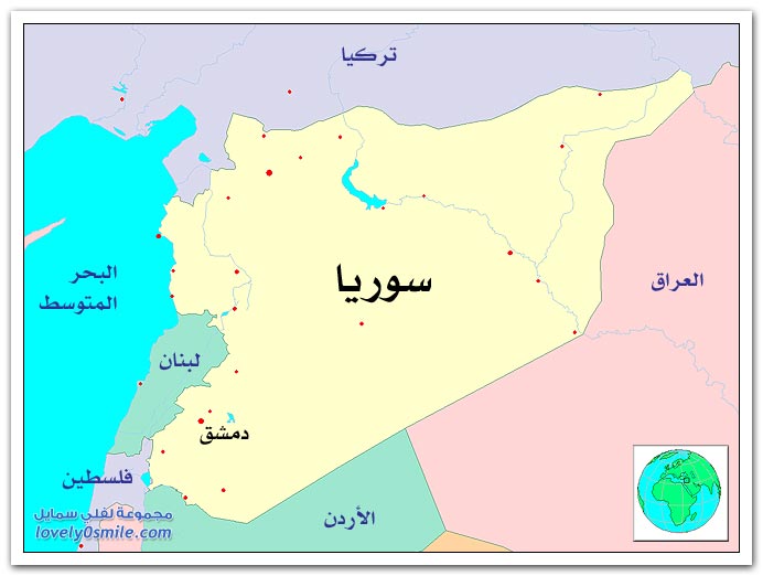 سوريا معلمات وصور + أسباب الثورة السورية