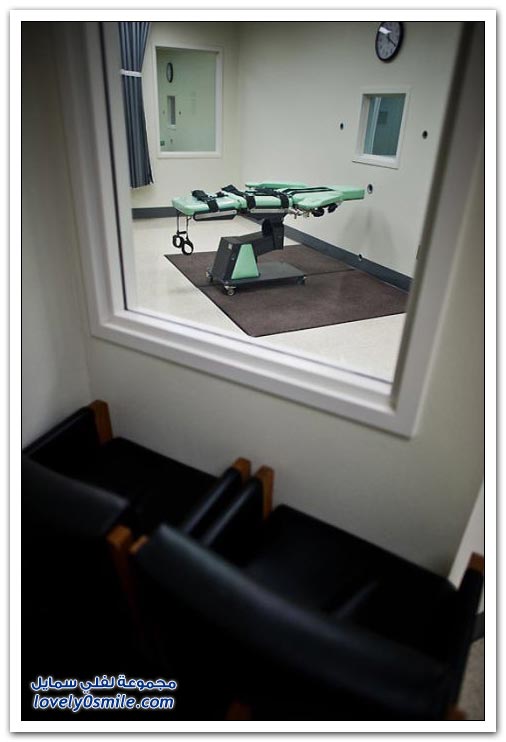 غرفة الإعدام في ولاية كاليفورنيا