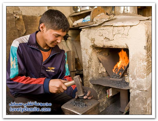 صناعة السكاكين في أوزبكستان