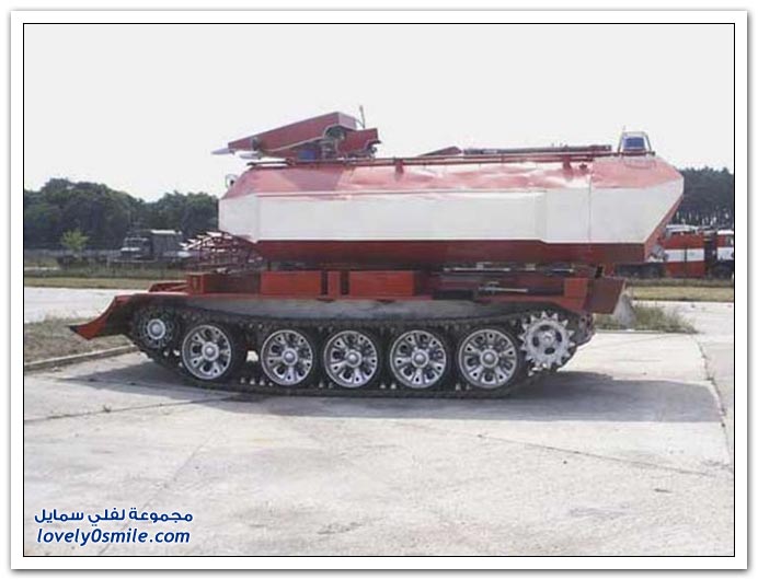 دبابات إطفاء الحريق من عهد الإتحاد السوفيتي