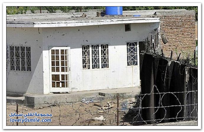 منزل أسامة بن لادن الذي اغتيل فيه