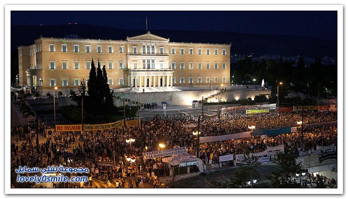مظاهرات في اليونان للمطالبة بتوفير وظائف ثابتة