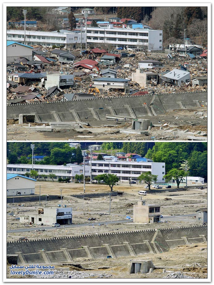 اليابان بعد ثلاث شهور من التسونامي