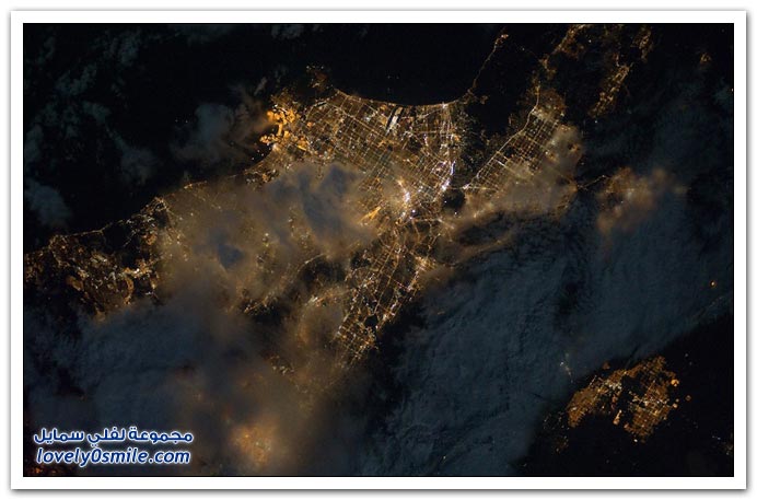 صور من الفضاء للكوكب الجميل