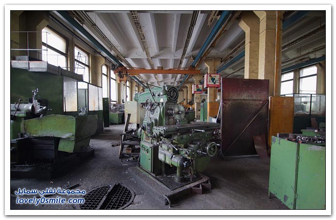 صور لمصانع عملاقة أيام الإتحاد السوفيتي مهجورة