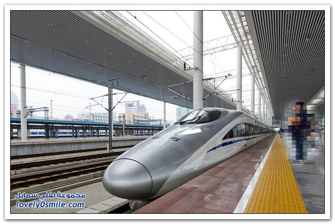 أحدث القطارات في الصين