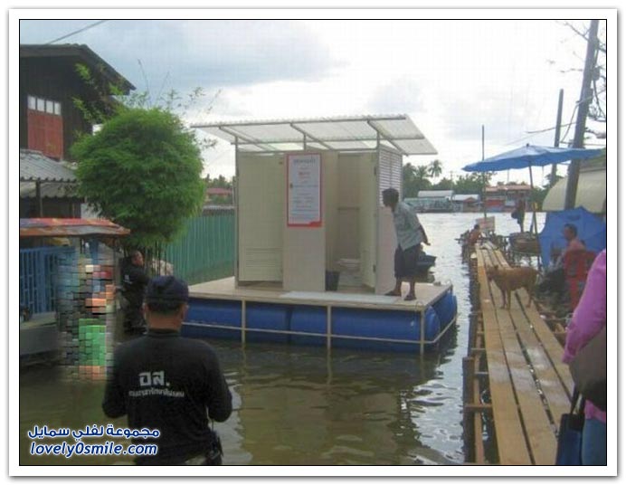 وسائل النقل في تايلاند أثناء الفيضانات