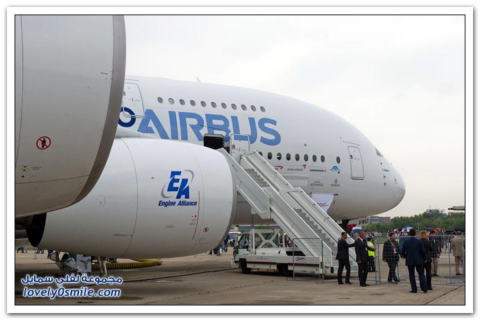 جولة داخل طائرة ايرباص A-380