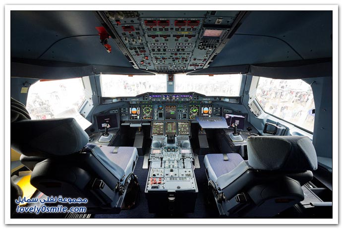 جولة داخل طائرة ايرباص A-380