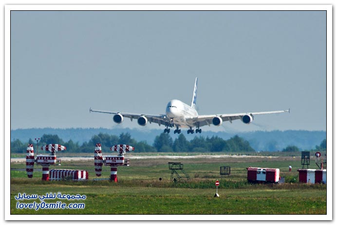 جولة داخل طائرة ايرباص A-380