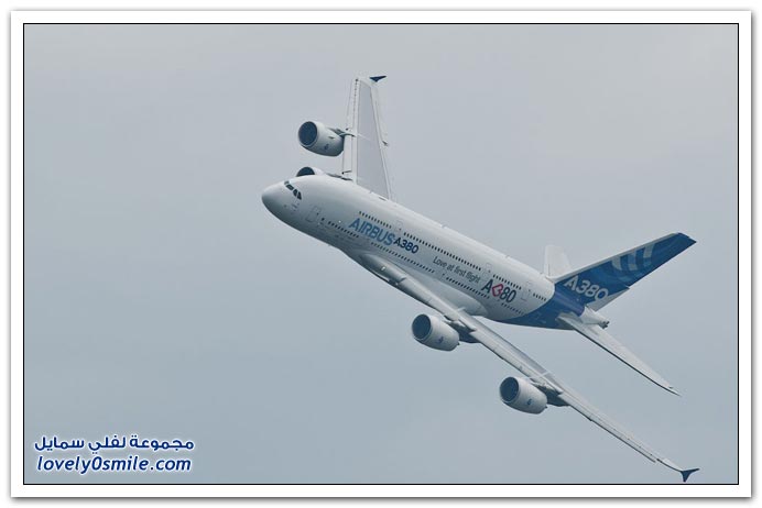 جولة داخل طائرة ايرباص A-380