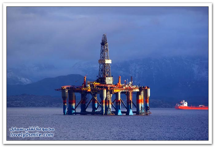 أضخم منصات استخراج النفط والغاز في العالم