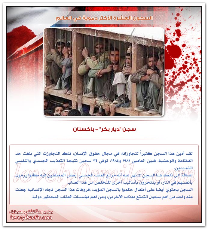 السجون العشرة الأكثر دموية في العالم