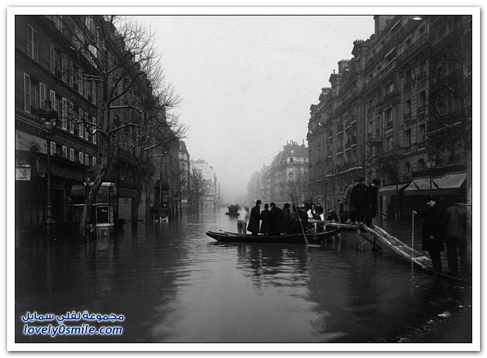 الفيضانات في باريس عام 1910م