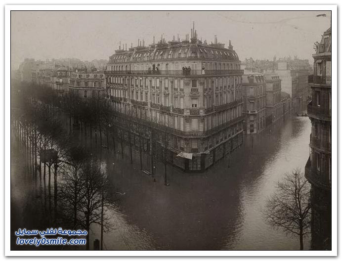 الفيضانات في باريس عام 1910م