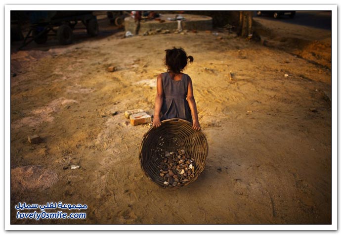 أطفال الهند يسكنون الشوارع
