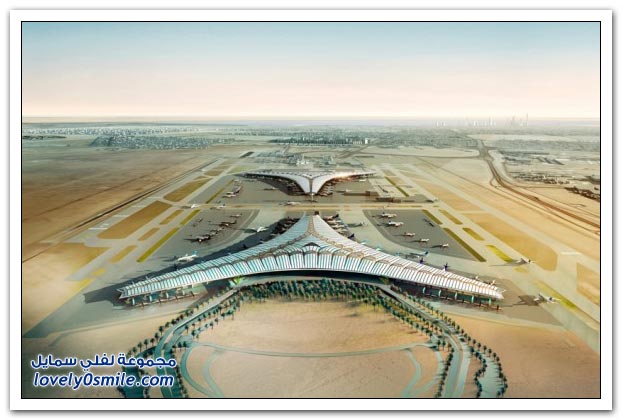 تصميم مطار الكويت الدولي الجديد