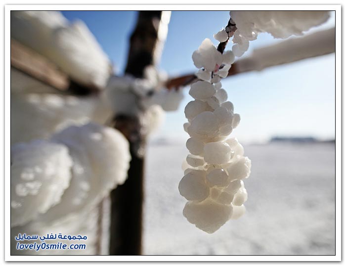 صور بعد عاصفة ثلجية في روسيا